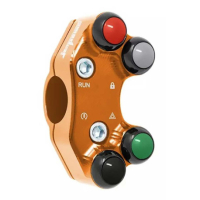 Commodo droit route pour maitre cylindre Brembo KTM 1290 Super Duke/Adventure (t - Couleur : TITANE