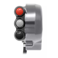 COMMANDE DE GAZ COMMODO DROIT PISTE INTÉGRÉ JET PRIME - Couleur : TITANE