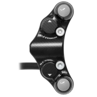 COMMODO GAUCHE RACING JET PRIME TRIUMPH STREET TRIPLE 765 - Couleur : NOIR