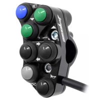 COMMODO GAUCHE JET PRIME APRILIA RS 457 - Couleur : NOIR