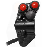 COMMODO GAUCHE JET PRIME APRILIA RS 457 - Couleur : NOIR