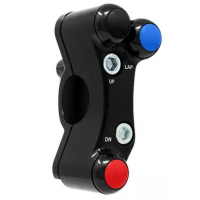 COMMODO GAUCHE RACING JET PRIME KAWASAKI NINJA ZX-4R/R - Couleur : TITANE 