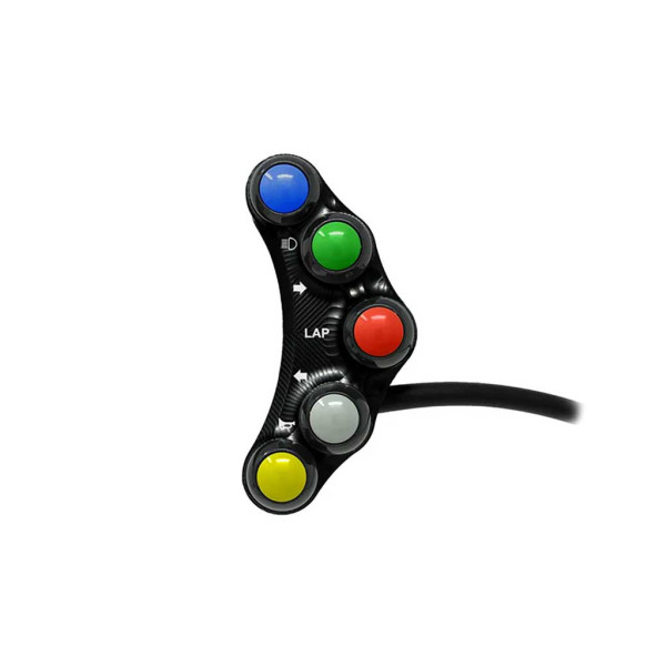 COMMODO GAUCHE JET PRIME KAWASAKI NINJA ZX-4R/R - Couleur : TITANE