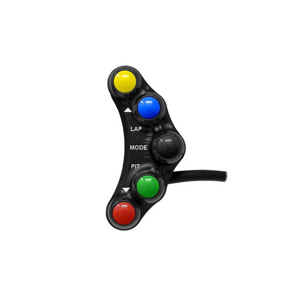 COMMODO GAUCHE RACING JET PRIME HONDA CBR 600 RR - Couleur : NOIR