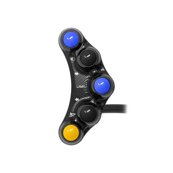 COMMODO GAUCHE ROUTE JET PRIME SUZUKI GSX-8R - Couleur : NOIR
