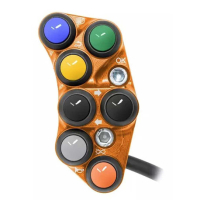Commodo gauche route Jet prime pour KTM 990 Duke - Couleur : ORANGE