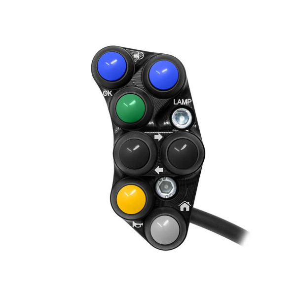 Commodo gauche  route Jet prime pour Yamaha T-MAX 560 - Couleur : TITANE