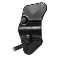COMMODO GAUCHE RACING JET PRIME TRIUMPH STREET TRIPLE 765 R - Couleur : TITANE
