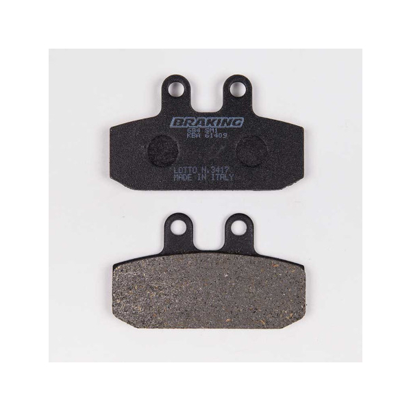 PLAQUETTES DE FREIN SEMI-FRITTÉS ROUTE SM1 BRAKING