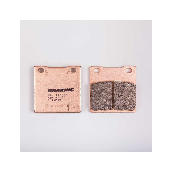 PLAQUETTES DE FREIN FRITTÉS TRAIL/TOURING CM56 BRAKING