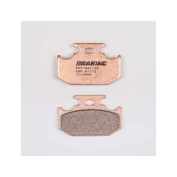 PLAQUETTES DE FREIN FRITTÉS OFFROAD CM44 BRAKING
