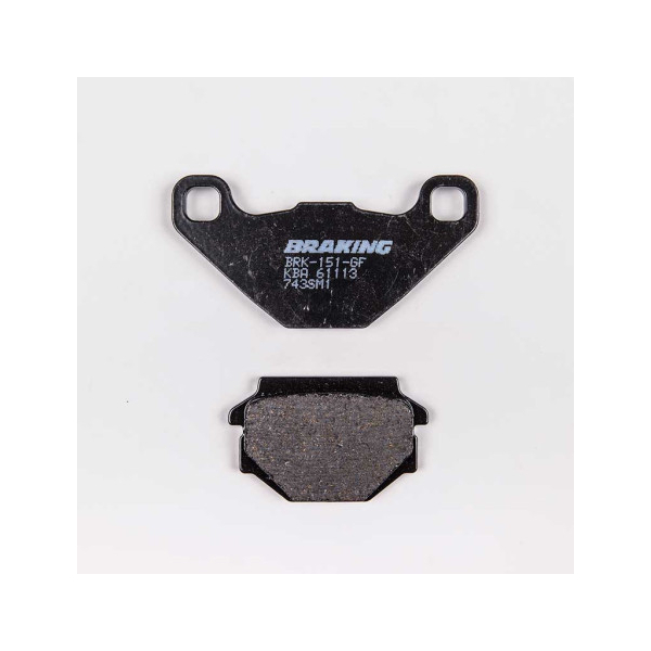 PLAQUETTES DE FREIN SEMI-FRITTÉS ROUTE SM1 BRAKING