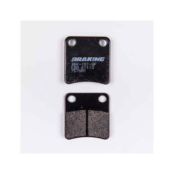PLAQUETTES DE FREIN SEMI-FRITTÉS ROUTE SM1 BRAKING