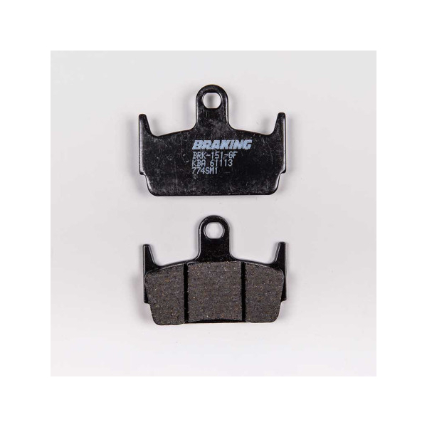 PLAQUETTES DE FREIN SEMI-FRITTÉS ROUTE SM1 BRAKING
