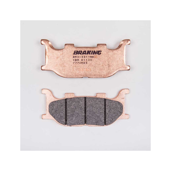 PLAQUETTES DE FREIN FRITTÉS TRAIL/TOURING CM55 BRAKING