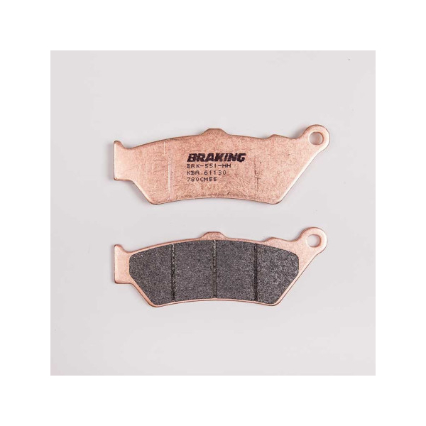 PLAQUETTES DE FREIN FRITTÉS TRAIL/TOURING CM55 BRAKING