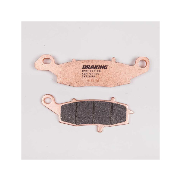 PLAQUETTES DE FREIN FRITTÉS TRAIL/TOURING CM55 BRAKING