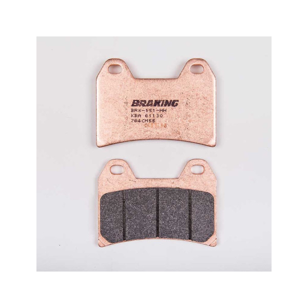 PLAQUETTES DE FREIN FRITTÉS TRAIL/TOURING CM55 BRAKING