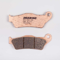 PLAQUETTES DE FREIN FRITTÉS TRAIL/TOURING CM56 BRAKING 