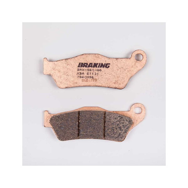PLAQUETTES DE FREIN FRITTÉS TRAIL/TOURING CM56 BRAKING