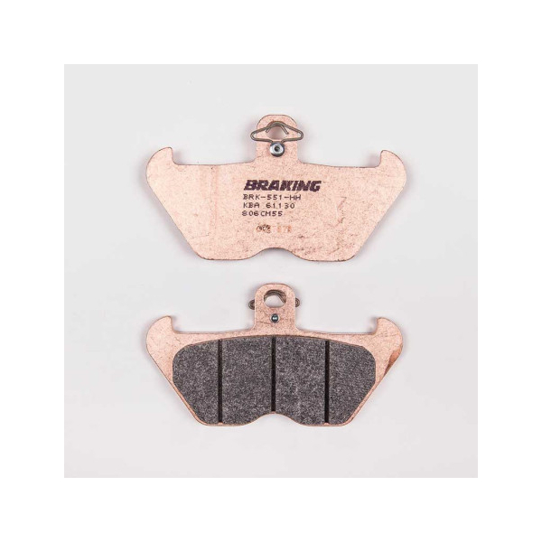 PLAQUETTES DE FREIN FRITTÉS TRAIL/TOURING CM55 BRAKING