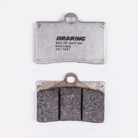 PLAQUETTES DE FREIN SEMI-FRITTÉS PISTE/COMPETITION CM66 BRAKING 
