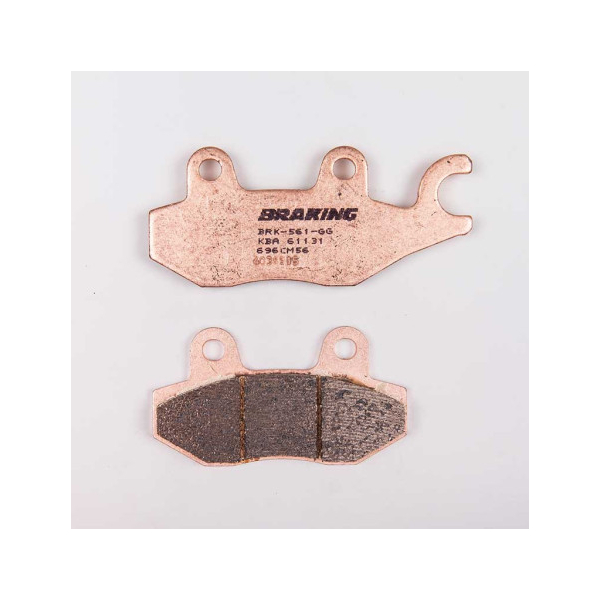 PLAQUETTES DE FREIN FRITTÉS TRAIL/TOURING CM56 BRAKING