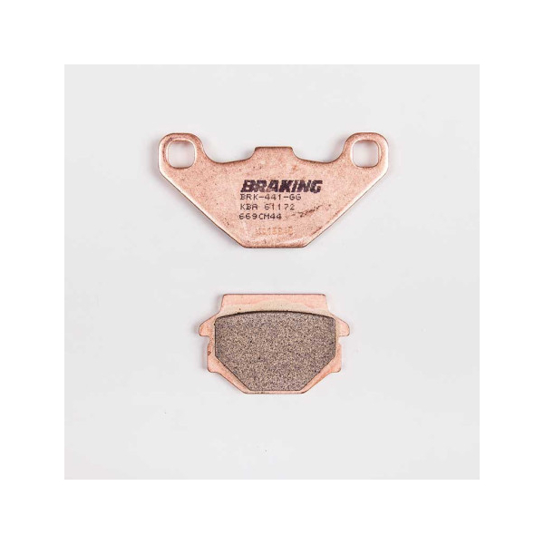 PLAQUETTES DE FREIN FRITTÉS OFFROAD CM44 BRAKING