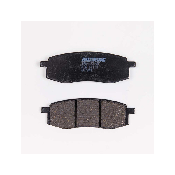 PLAQUETTES DE FREIN SEMI-FRITTÉS ROUTE SM1 BRAKING