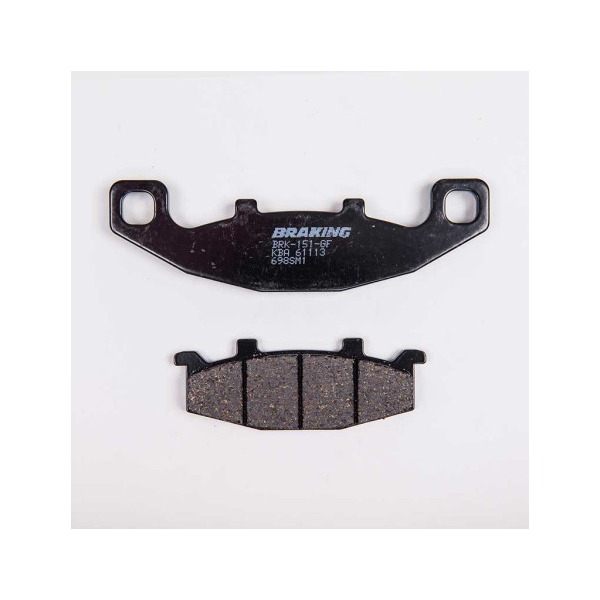 PLAQUETTES DE FREIN SEMI-FRITTÉS ROUTE SM1 BRAKING