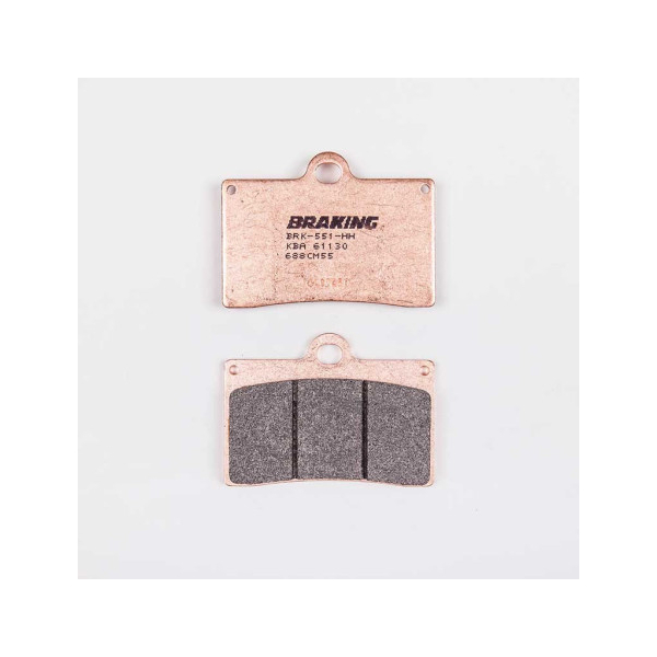 PLAQUETTES DE FREIN FRITTÉS TRAIL/TOURING CM55 BRAKING