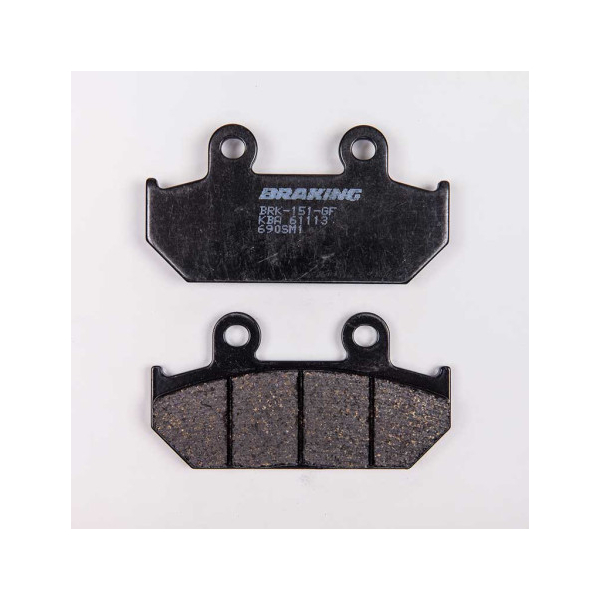 PLAQUETTES DE FREIN SEMI-FRITTÉS ROUTE SM1 BRAKING