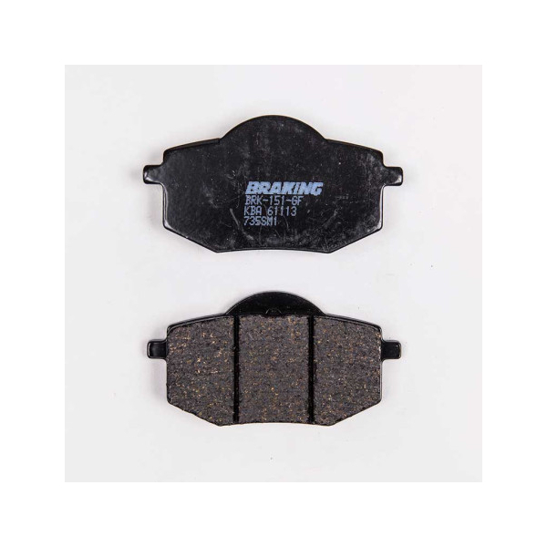 PLAQUETTES DE FREIN SEMI-FRITTÉS ROUTE SM1 BRAKING