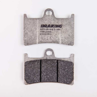 PLAQUETTES DE FREIN SEMI-FRITTÉS PISTE/COMPETITION CM66 BRAKING 