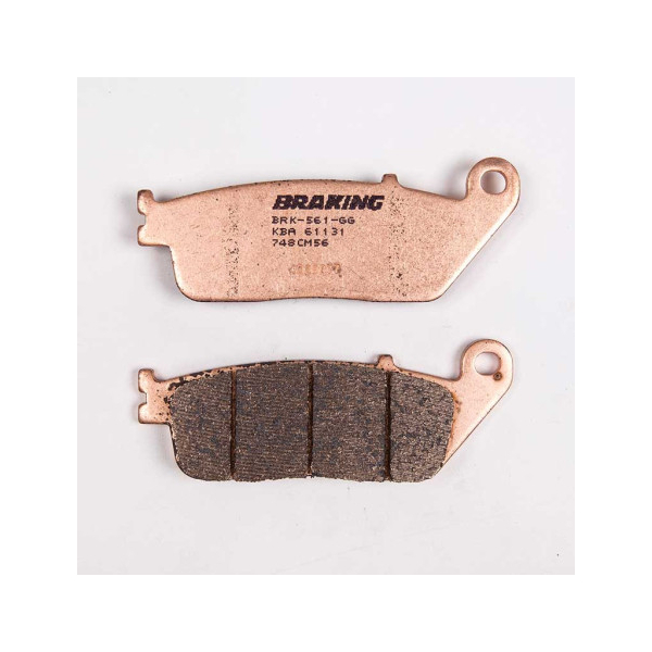 PLAQUETTES DE FREIN FRITTÉS TRAIL/TOURING CM56 BRAKING