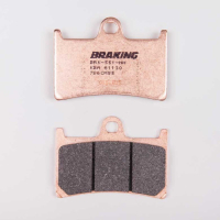 PLAQUETTES DE FREIN FRITTÉS TRAIL/TOURING CM55 BRAKING 