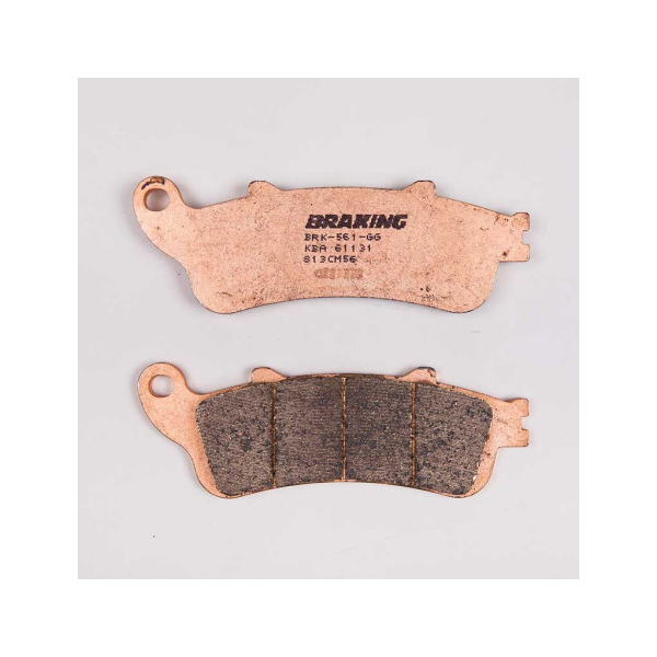 PLAQUETTES DE FREIN FRITTÉS TRAIL/TOURING CM56 BRAKING