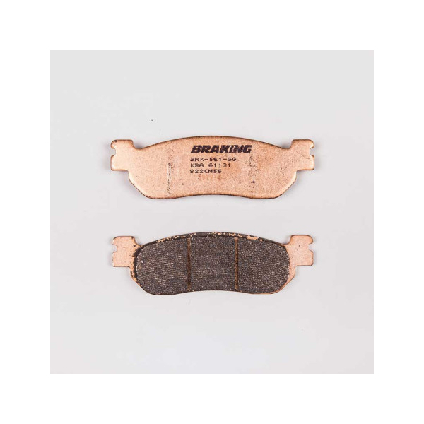 PLAQUETTES DE FREIN FRITTÉS TRAIL/TOURING CM56 BRAKING