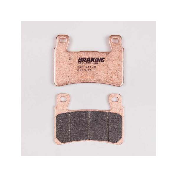 PLAQUETTES DE FREIN FRITTÉS TRAIL/TOURING CM55 BRAKING