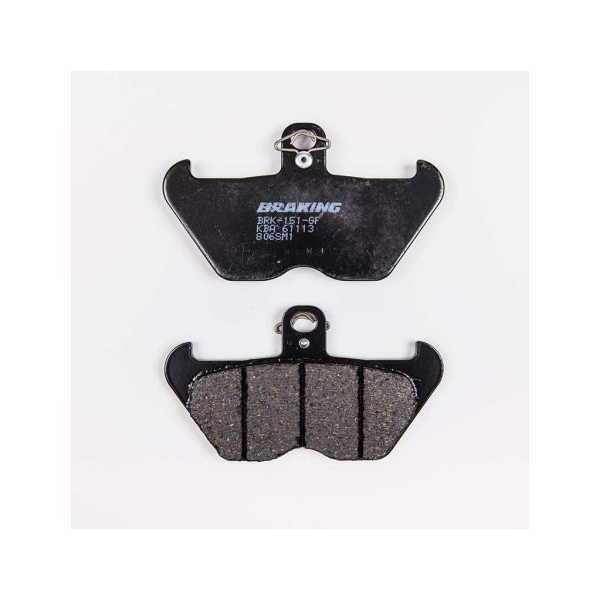 PLAQUETTES DE FREIN SEMI-FRITTÉS ROUTE SM1 BRAKING