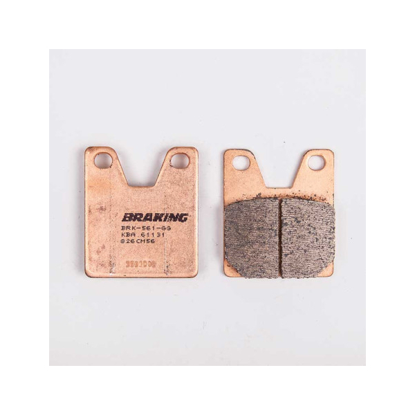 PLAQUETTES DE FREIN FRITTÉS TRAIL/TOURING CM56 BRAKING