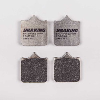 PLAQUETTES DE FREIN SEMI-FRITTÉS PISTE/COMPETITION CM66 BRAKING