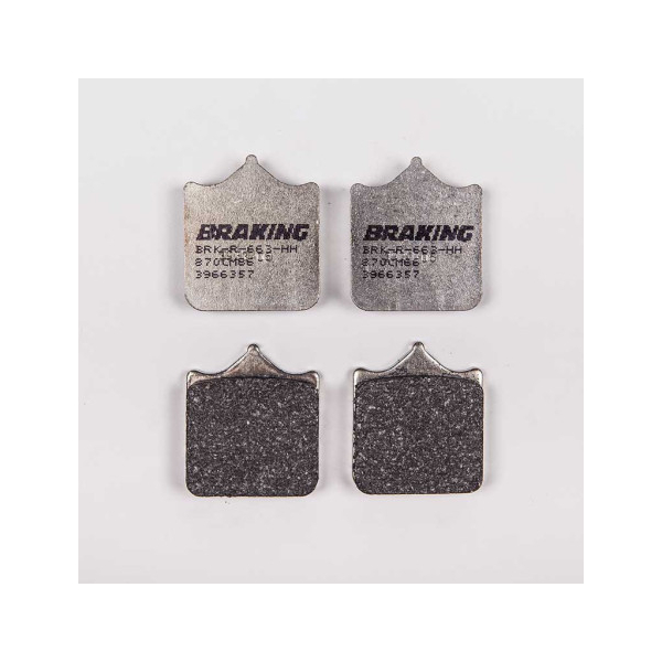PLAQUETTES DE FREIN SEMI-FRITTÉS PISTE/COMPETITION CM66 BRAKING