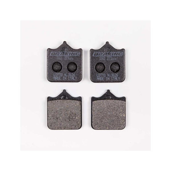 PLAQUETTES DE FREIN SEMI-FRITTÉS ROUTE SM1 BRAKING