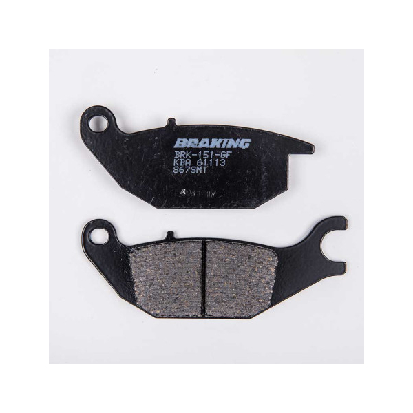PLAQUETTES DE FREIN SEMI-FRITTÉS ROUTE SM1 BRAKING