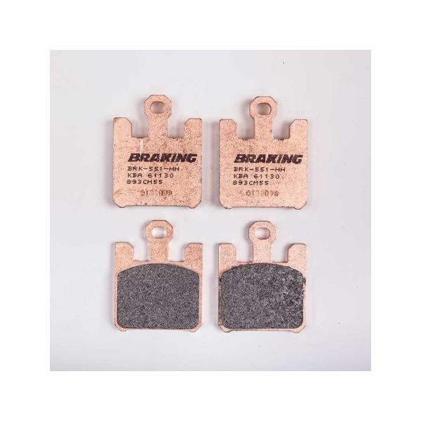 PLAQUETTES DE FREIN FRITTÉS TRAIL/TOURING CM55 BRAKING