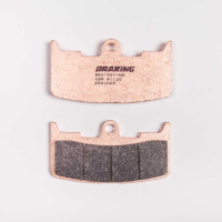 PLAQUETTES DE FREIN FRITTÉS TRAIL/TOURING CM55 BRAKING 