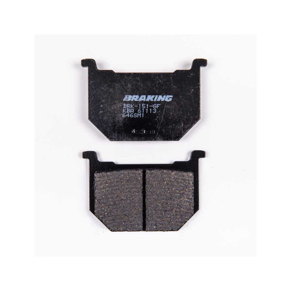 PLAQUETTES DE FREIN SEMI-FRITTÉS ROUTE SM1 BRAKING