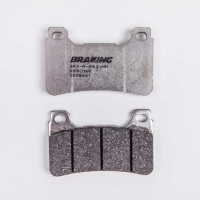 PLAQUETTES DE FREIN SEMI-FRITTÉS PISTE/COMPETITION CM66 BRAKING 