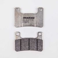 PLAQUETTES DE FREIN SEMI-FRITTÉS PISTE/COMPETITION CM66 BRAKING 